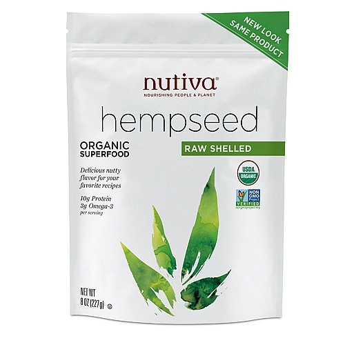 nutiva hempseed 大麻籽 raw shelled [8安士/包]